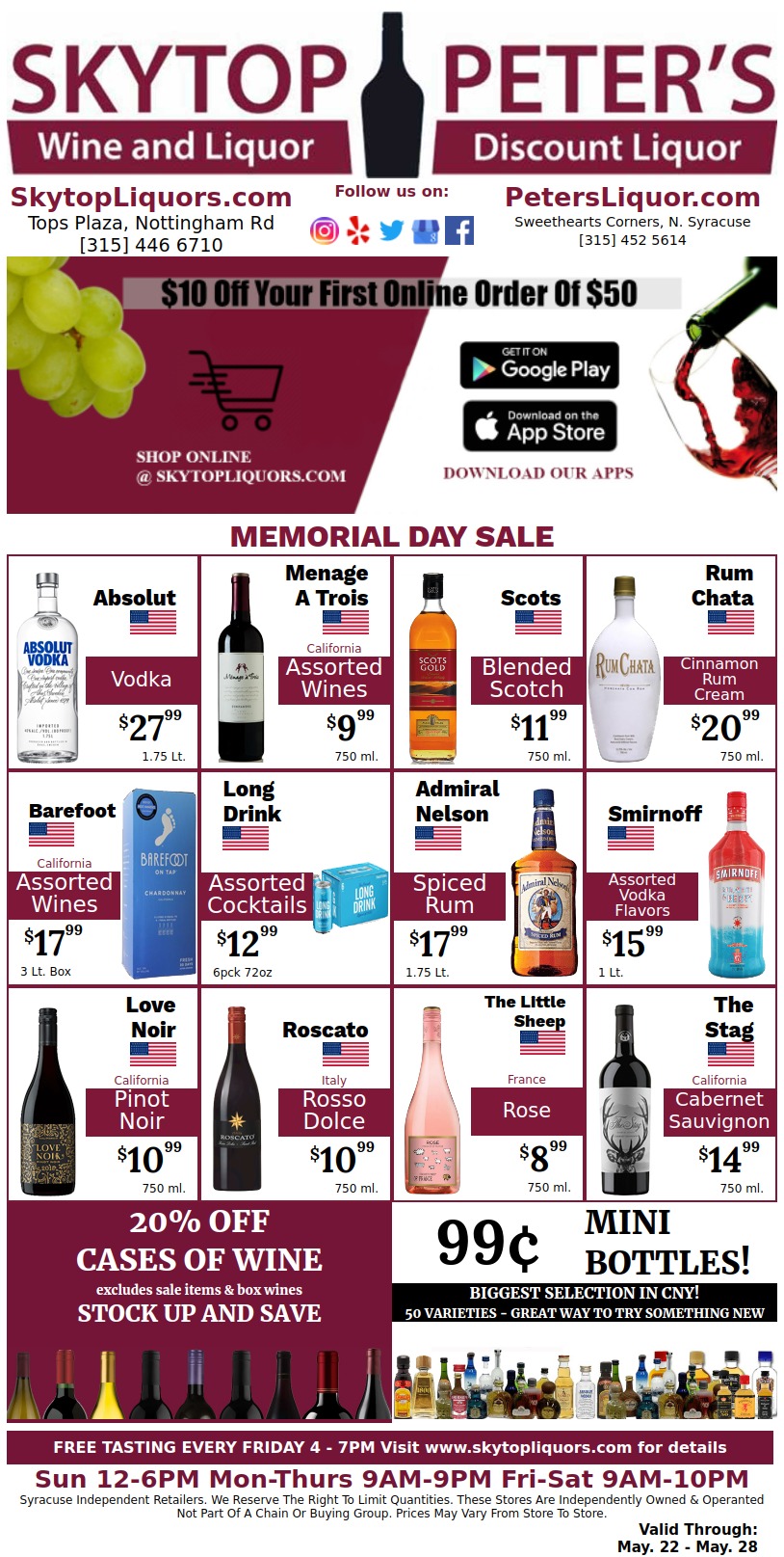 CNY wine and liquor sales