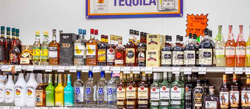 rum and tequila top shelf 